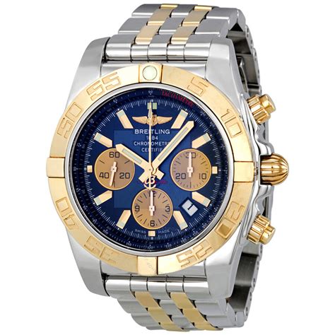 breitling blau gold|breitling watches for men goldsmiths.